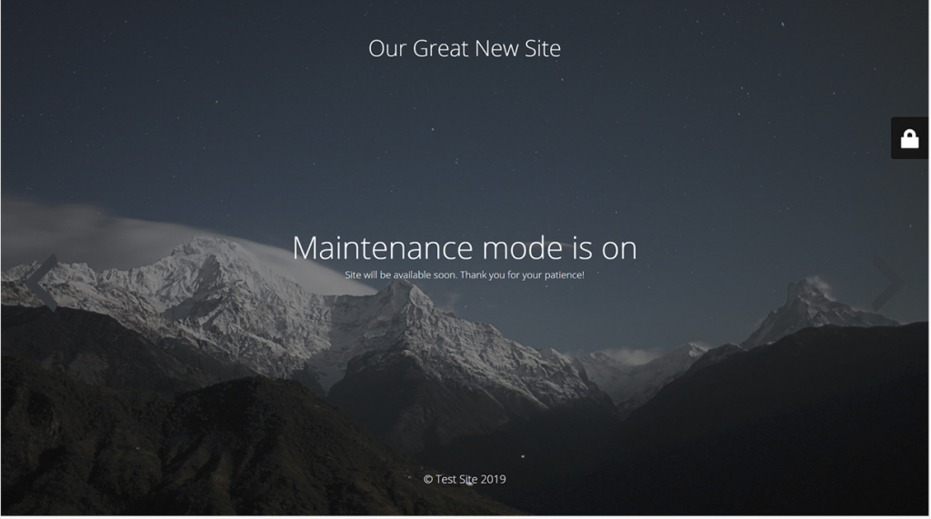 maintenance-wordpress